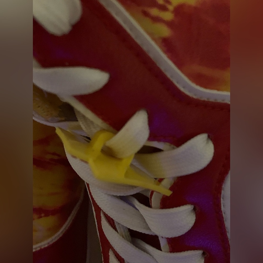 Hulk Hogan HULKAMANIA Red & Yellow WWE Size 13 Shoes - Picture 8 of 16